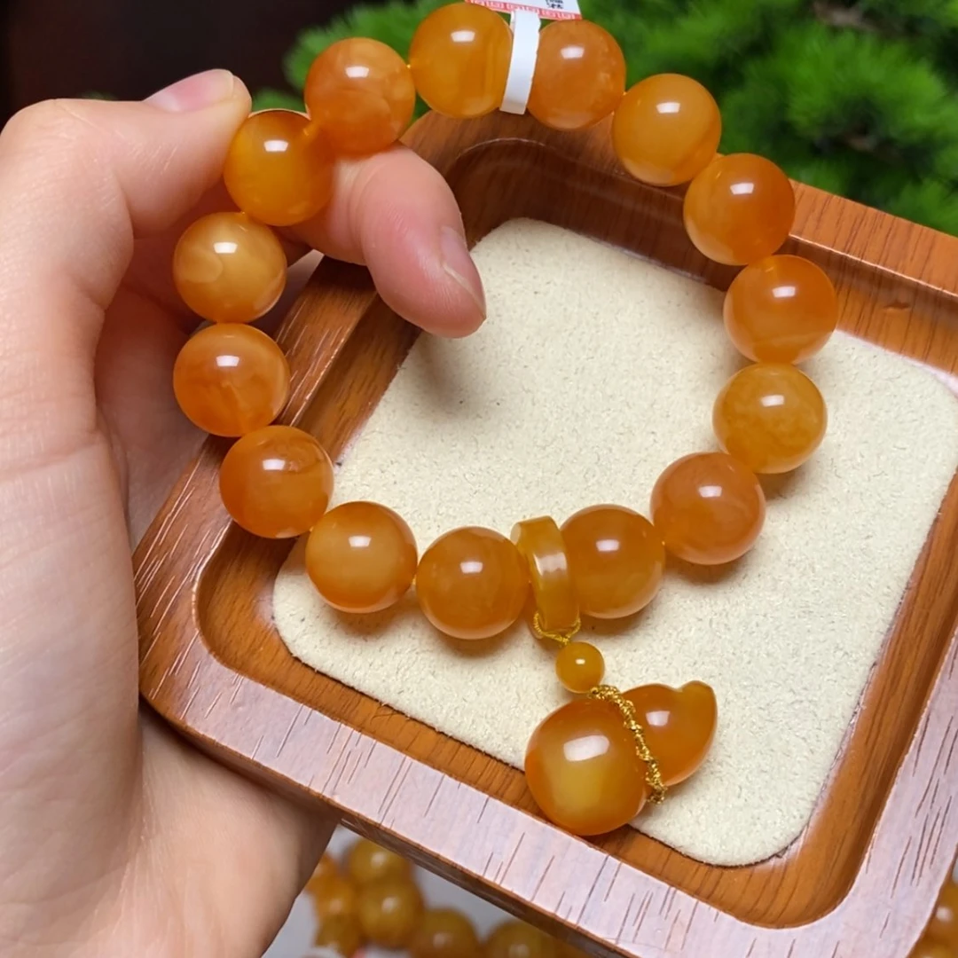 【闪购商品】未镶嵌蜜蜡手链手串