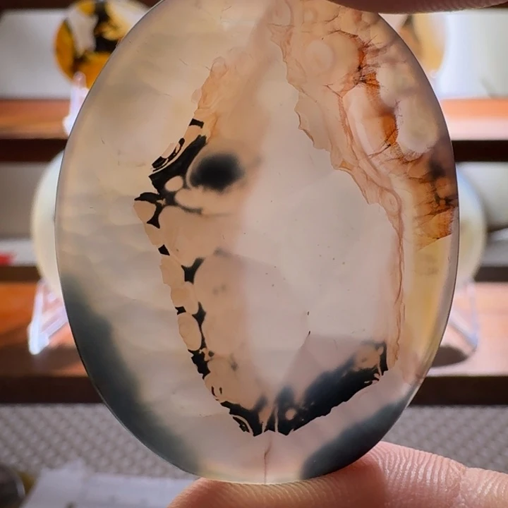 玛瑙/玉髓合金颈饰