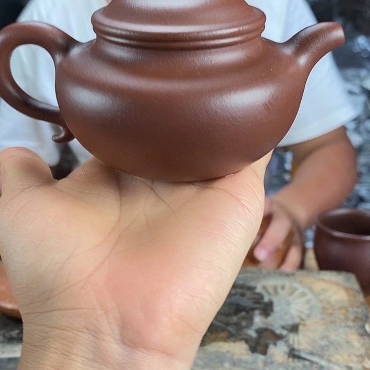 茶壶紫砂L****焱四号井底槽清仿古160左右的容量全手