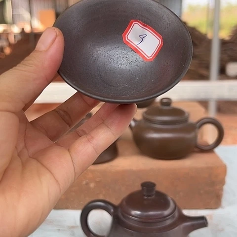 戬谷龙窑柴烧茶杯9
