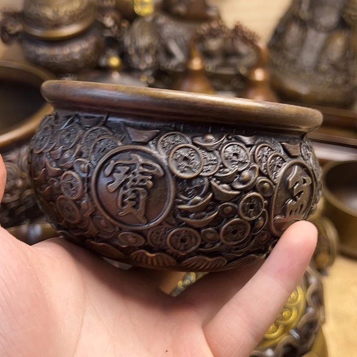 精美铜器，点击下单