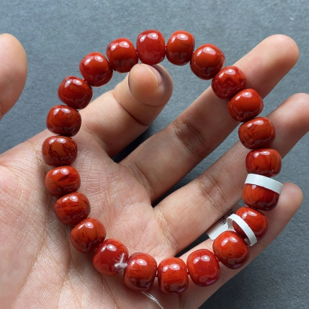 南红玛瑙配饰未镶嵌10.9mm