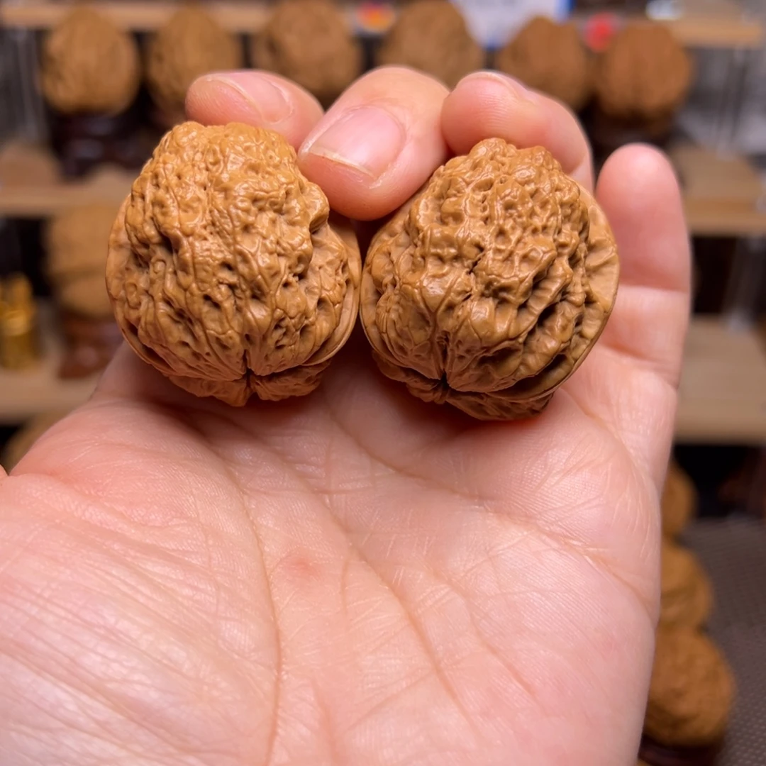 把件文玩核桃21w九龙疙瘩包35尺