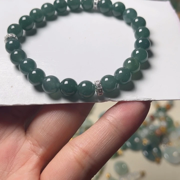 未镶嵌手链翡翠危地马拉翡翠