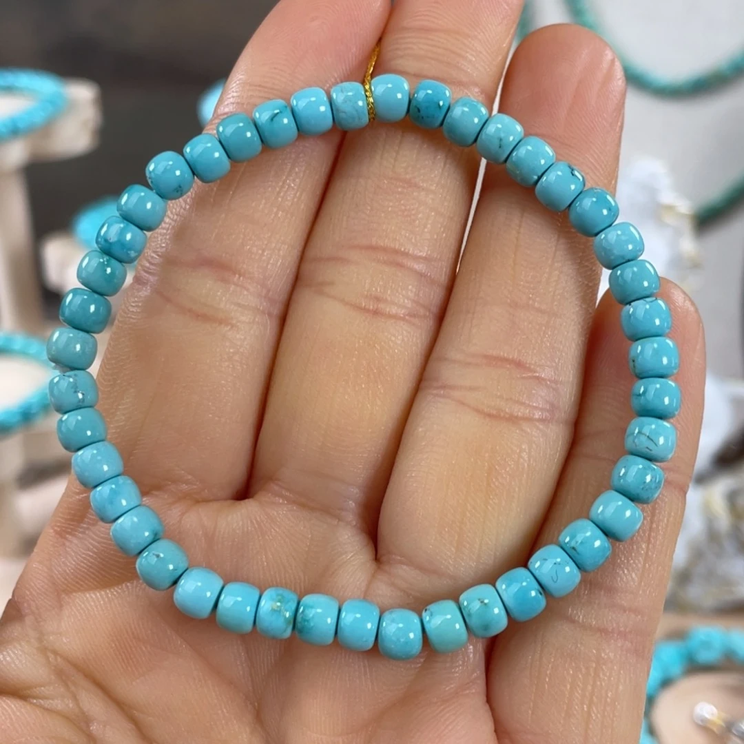 绿松石未镶嵌套链