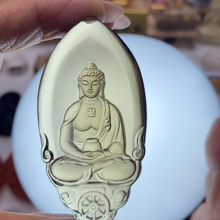 未镶嵌项链水晶农****店定制果