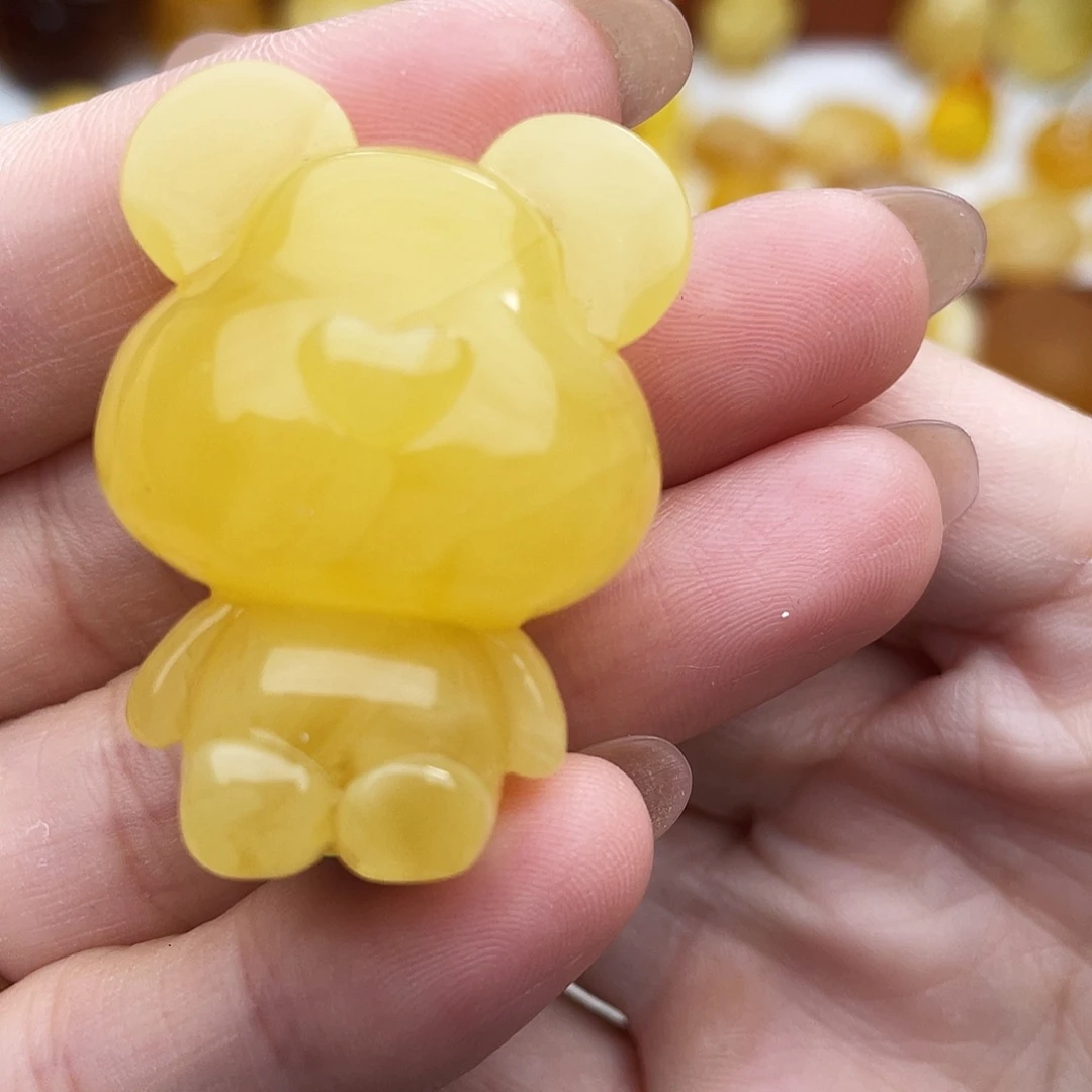 琥珀吊坠(不含链)未镶嵌