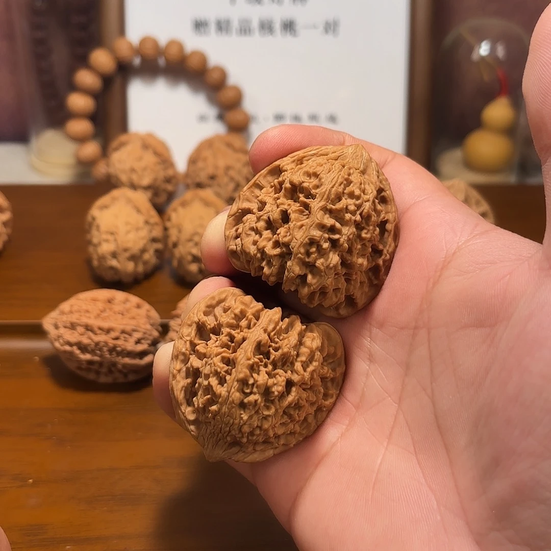吊坠文玩核桃全品三角老树满天星