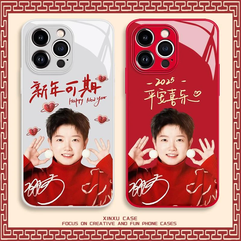 适用新年孙颖莎高级感个性opporeno13莎莎12莎头11周边10乒手机壳