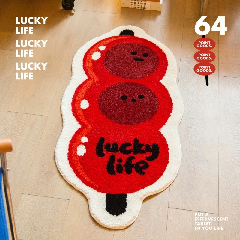 异形苔藓床边儿童房客厅毯沙发垫松弛感亲肤柔软可机洗