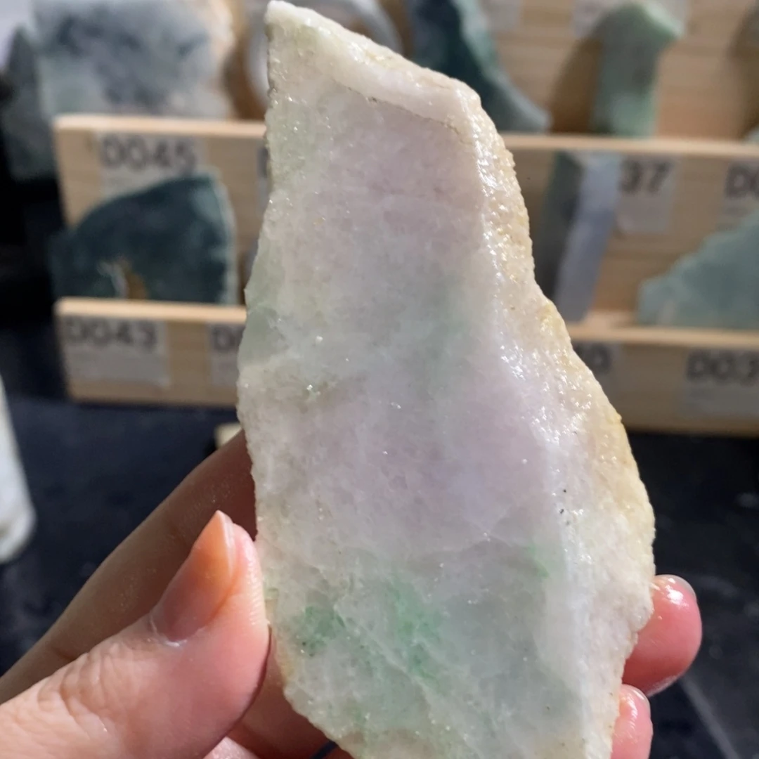 颈饰未镶嵌翡翠天然翡翠