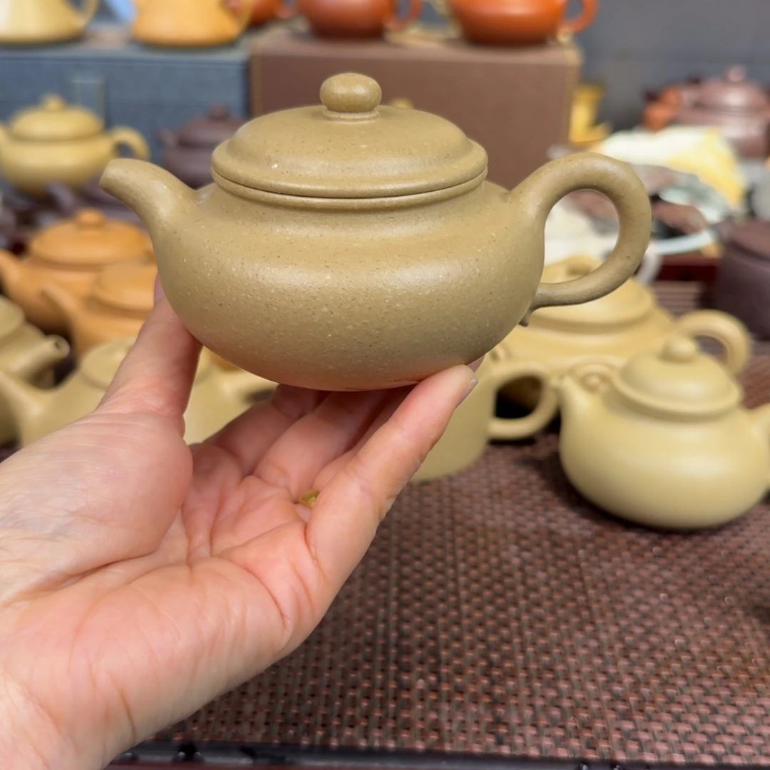 本山绿泥茶壶梨皮200毫升左右