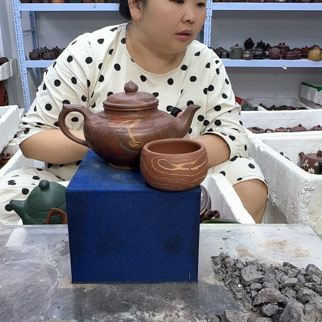 茶壶紫砂宜兴紫砂壶瑕疵处理