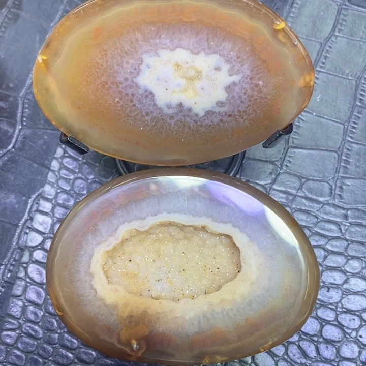 未镶嵌珠宝半成品紫晶黄软啵啵盆