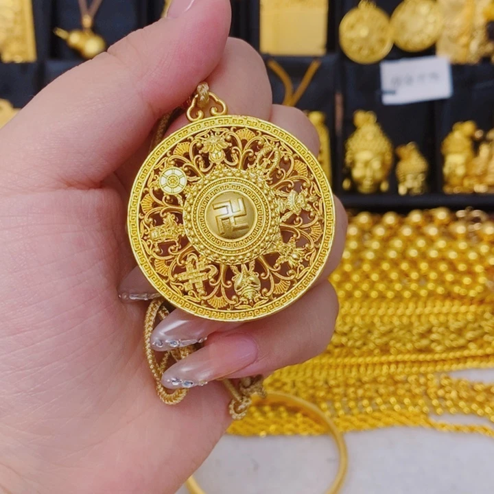 无合金退****)八宝罗盘大