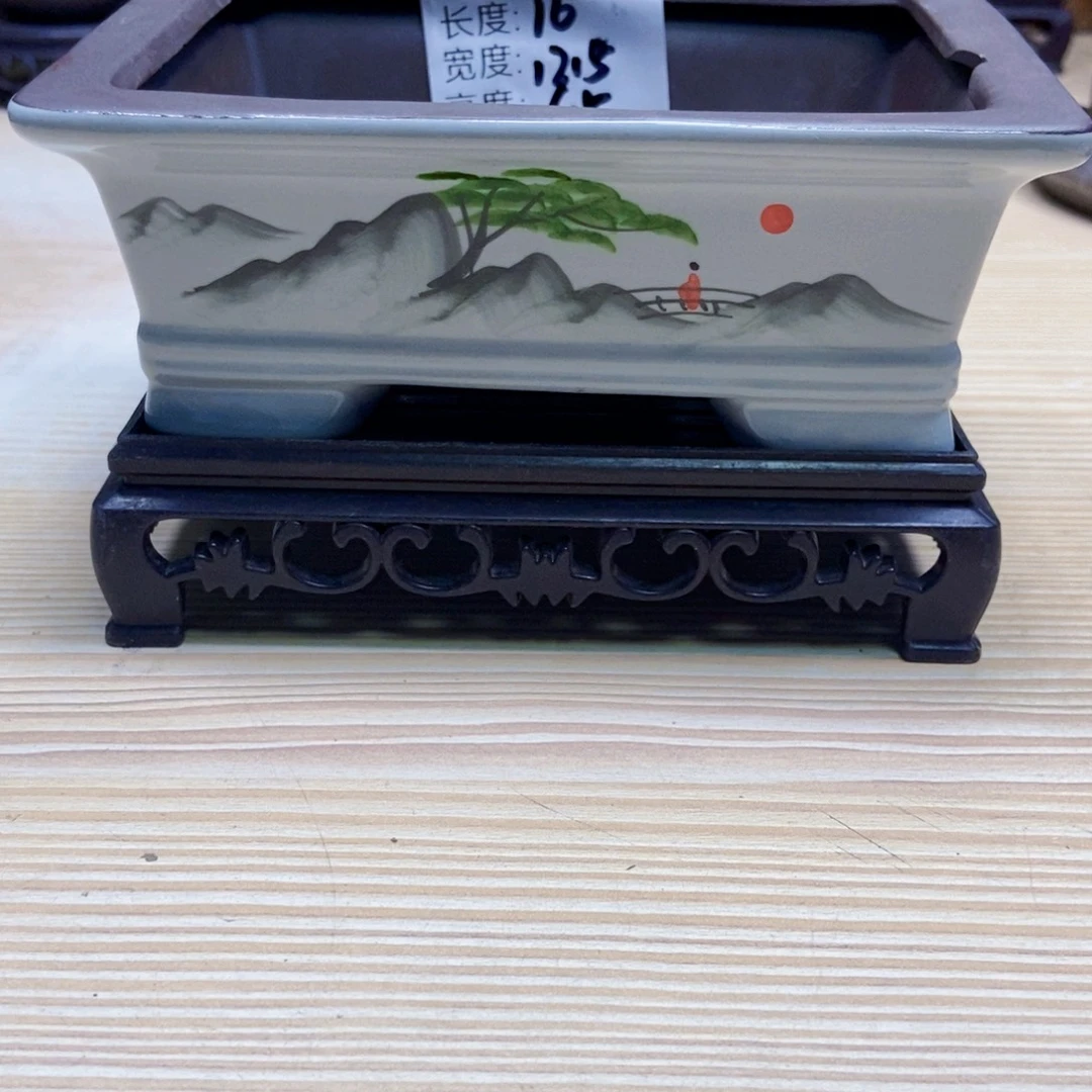 瓷片陶瓷花盆陶瓷艺术