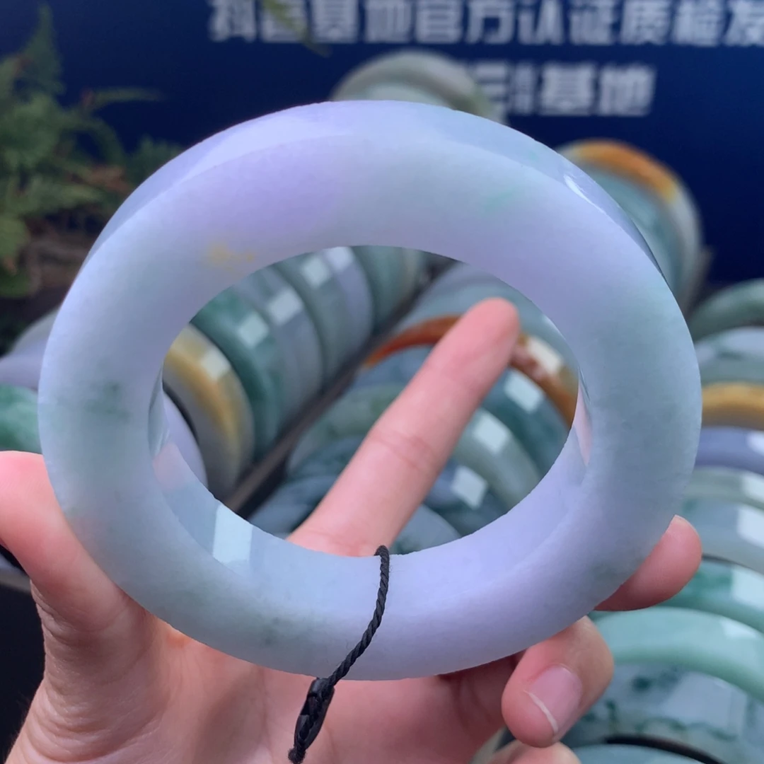 定制翡翠未镶嵌手镯定制不退不换