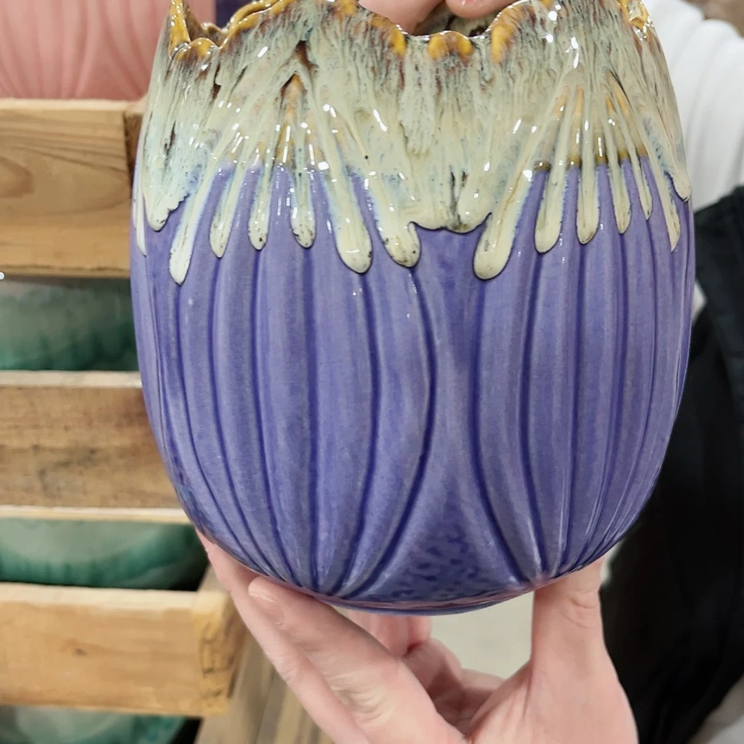 【闪购商品】陶瓷陶瓷多肉植物花盆