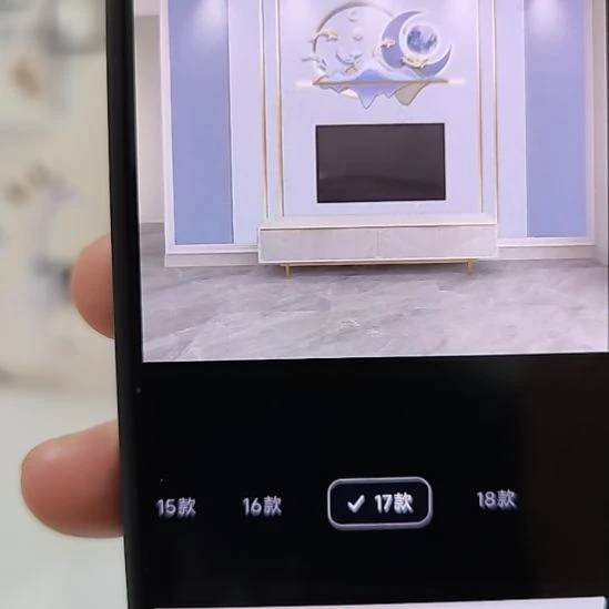 玫***店客厅电视墙壁画壁布