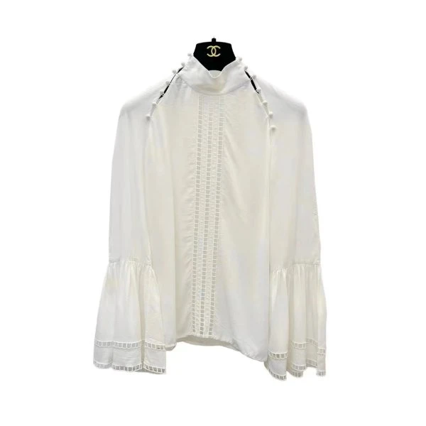 妃鱼/芬迪/真丝/衬衫/95新/琰二11