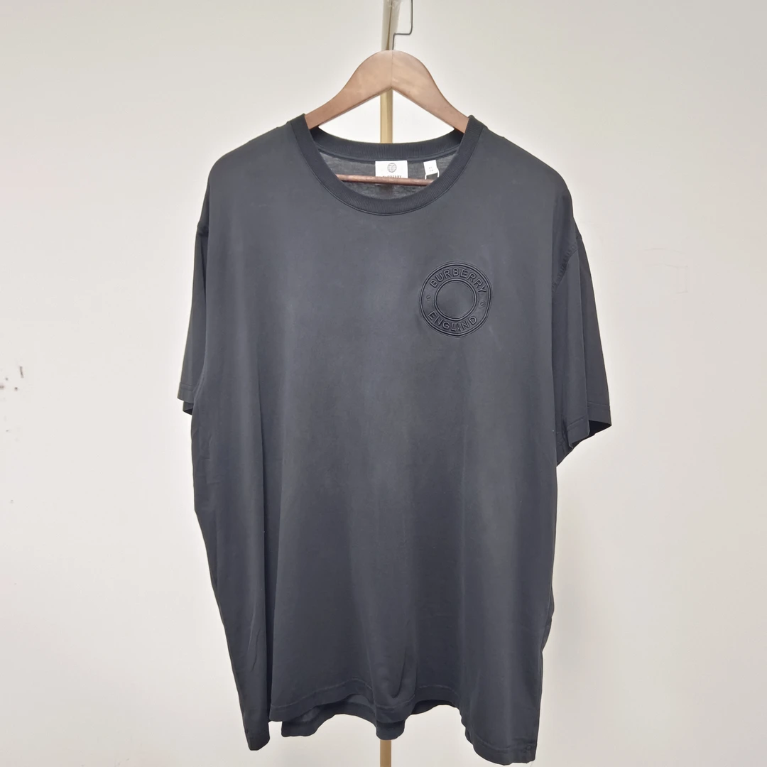 99新 BURBERRY/博柏利 浮雕短袖 P1207 XL 衣长78 胸围66编码2