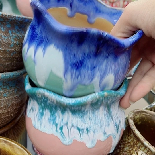 多肉绿植陶瓷花盆