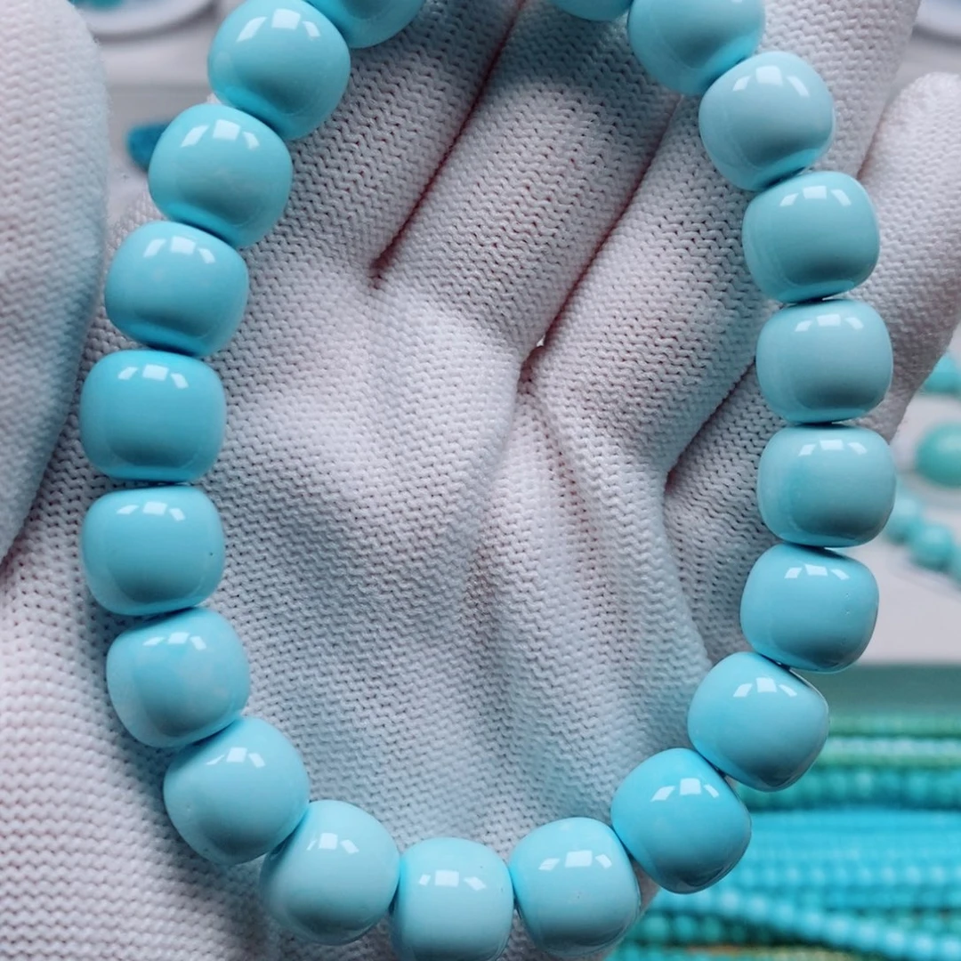 绿松石未镶嵌手串