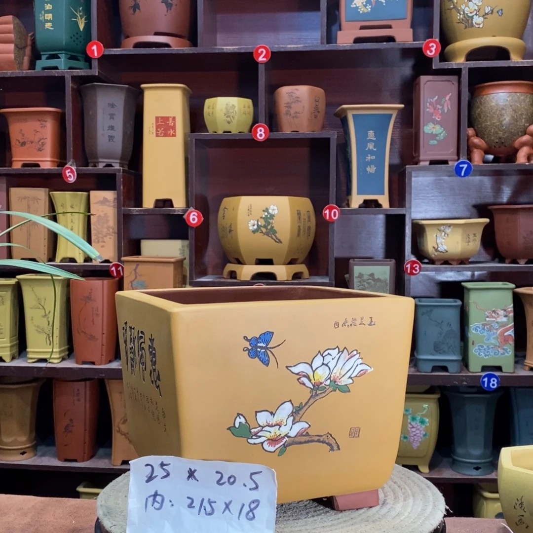 紫砂花盆紫砂花盆