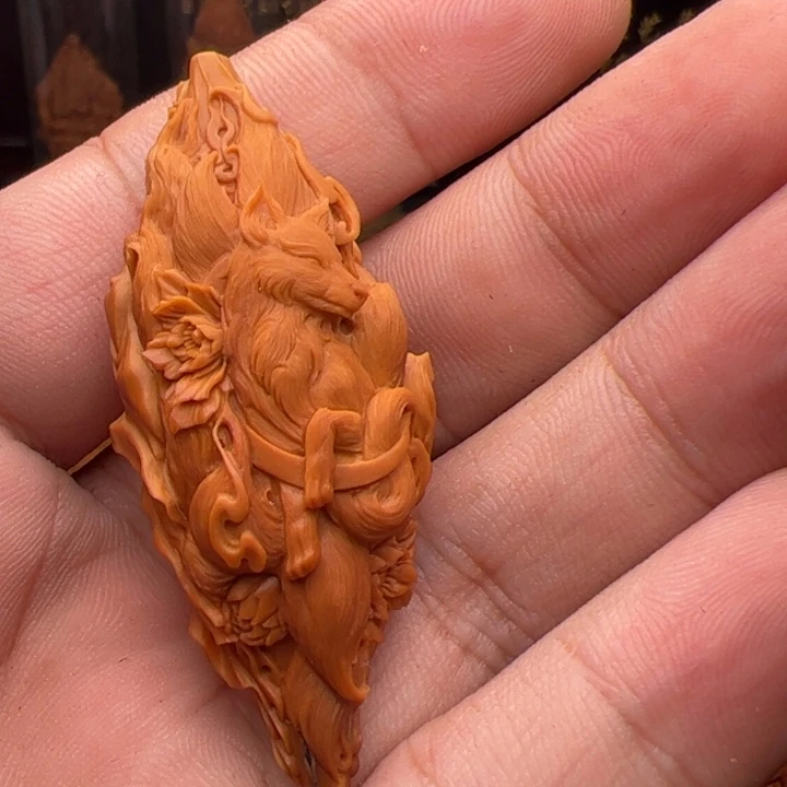 自***-手串/手链橄榄核橄榄核雕刻的作品
