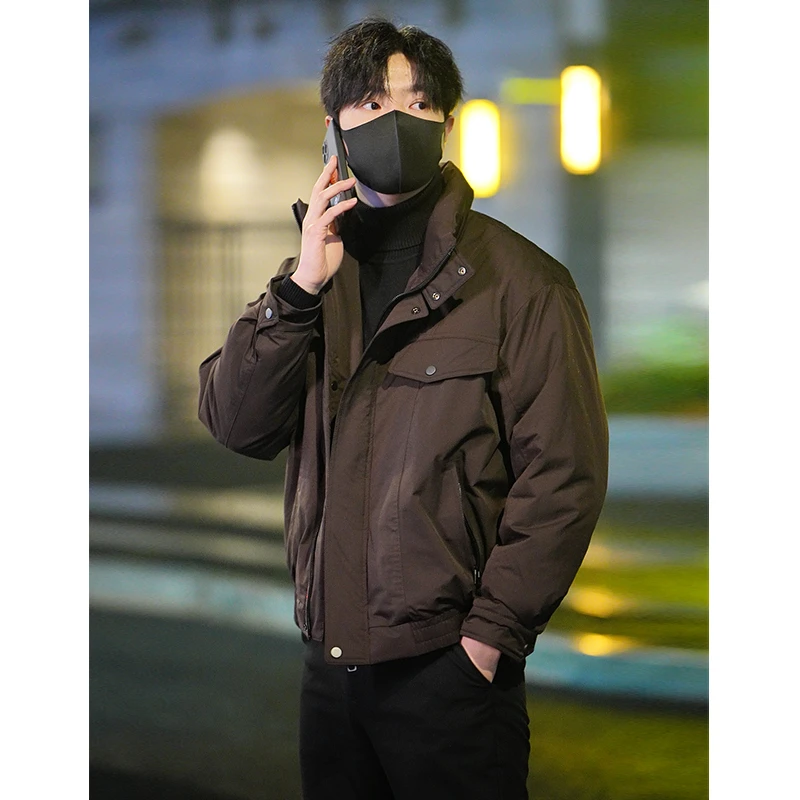 男装冬季爆款2025新款男士冬款外套男士羽绒服最新款2025爆款