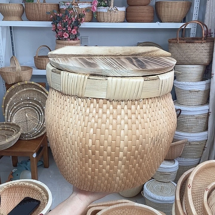 瑶***瑤木微瑕双扎斗加盖子