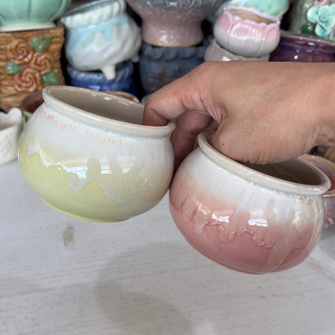 陶瓷多肉小花盆@@