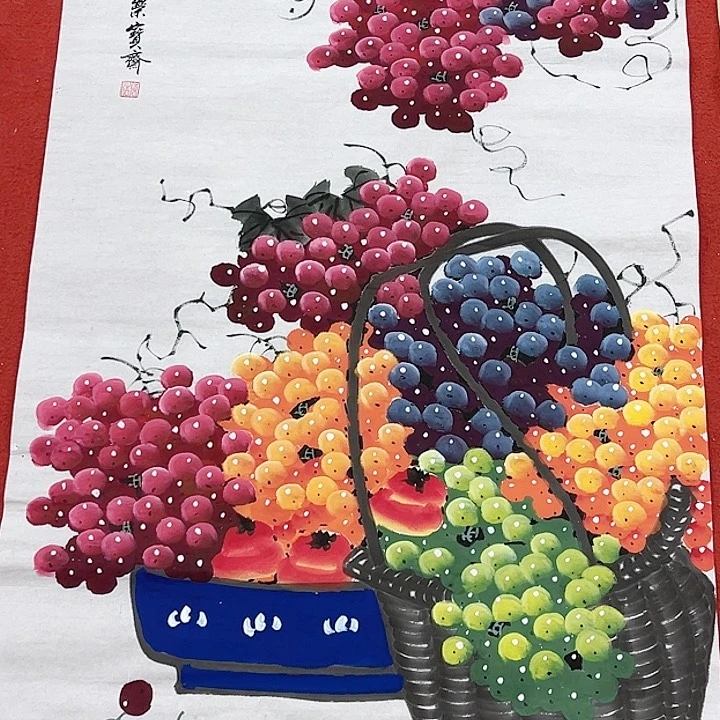 国画纯手绘作品欣赏分享图片