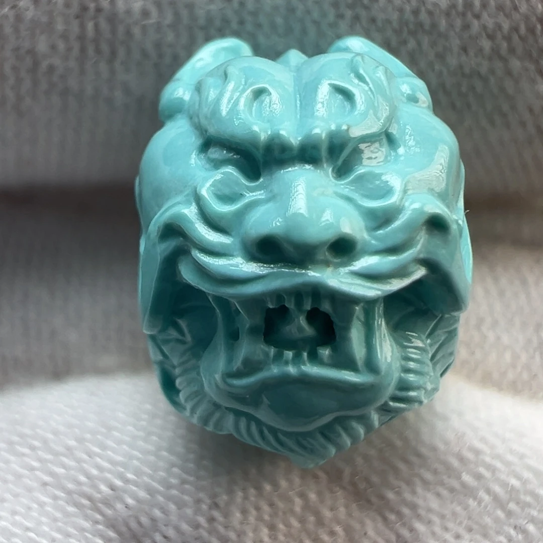 绿松石未镶嵌配饰13.3×9.7