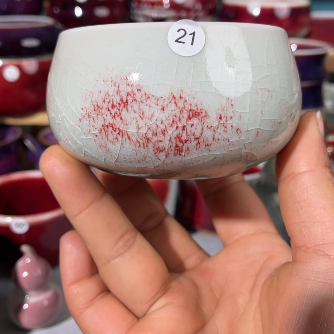 瓷片纯手工制作……微微瑕