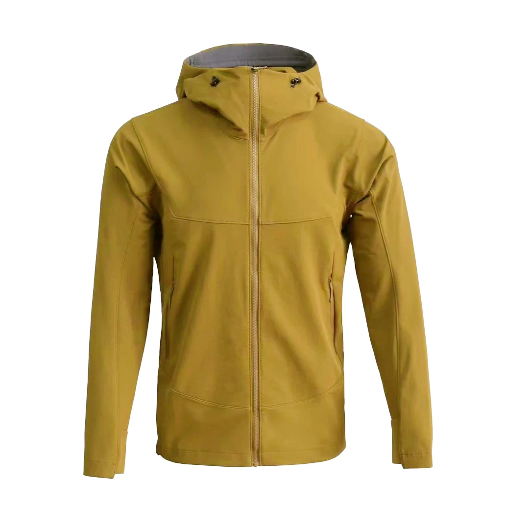 G-M军板高端货春秋季户外防泼水休闲情侣软壳冲锋衣三防连帽夹克