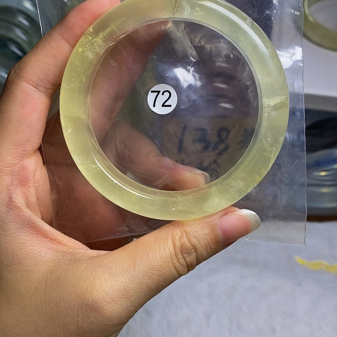 水晶手镯未镶嵌手镯56