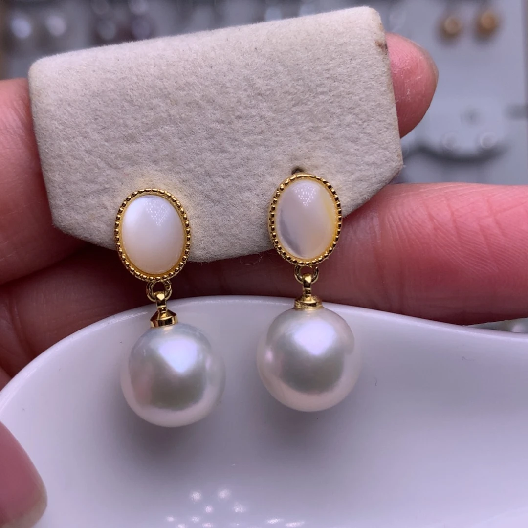 未镶嵌耳饰淡水珍珠