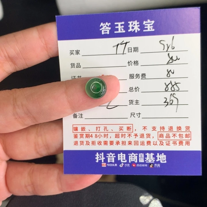 颈饰未镶嵌翡翠T****3