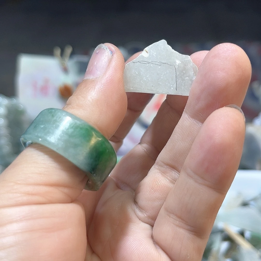 颈饰未镶嵌翡翠蓝***屋翡翠天然翡翠天然翡翠