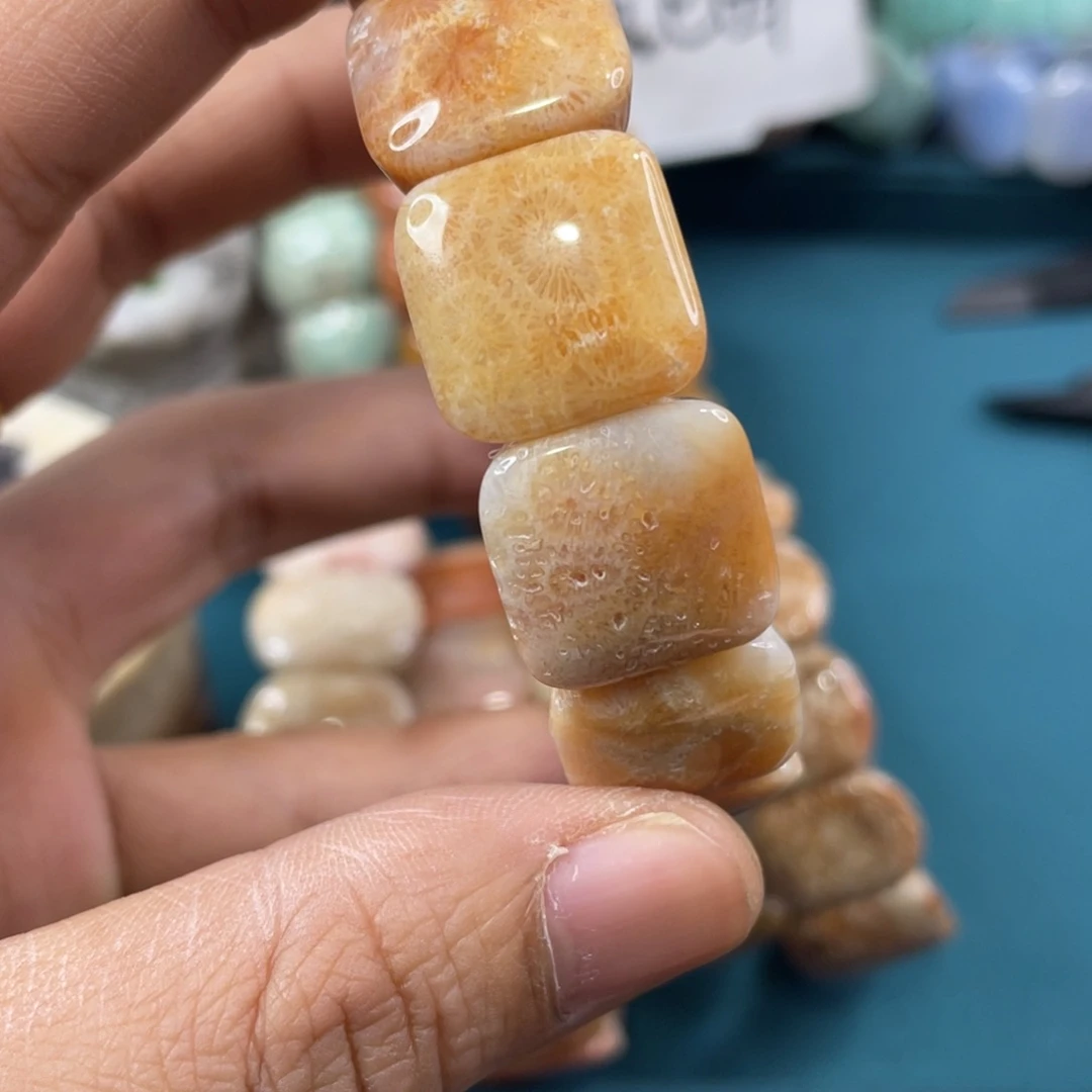 未镶嵌手镯硅化玉