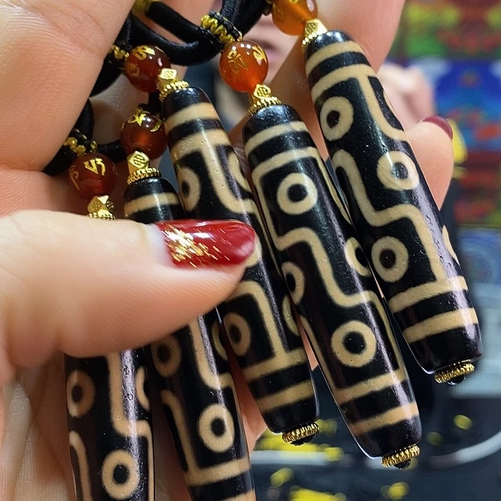 玛瑙/玉髓颈饰未镶嵌121多样性发其一