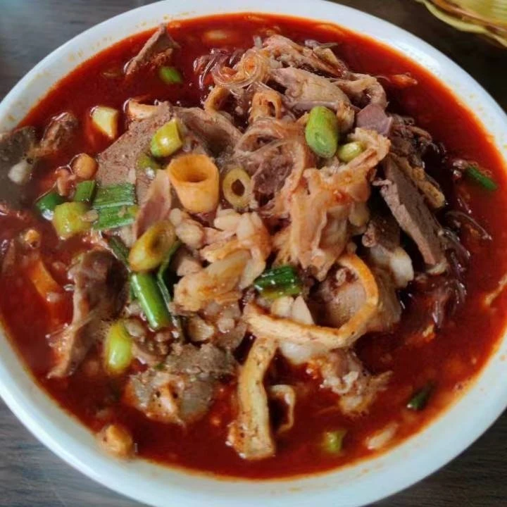 书强杂炣禹州市特产杂柯豆腐粉条牛杂美食大锅烩菜农家菜送银梅