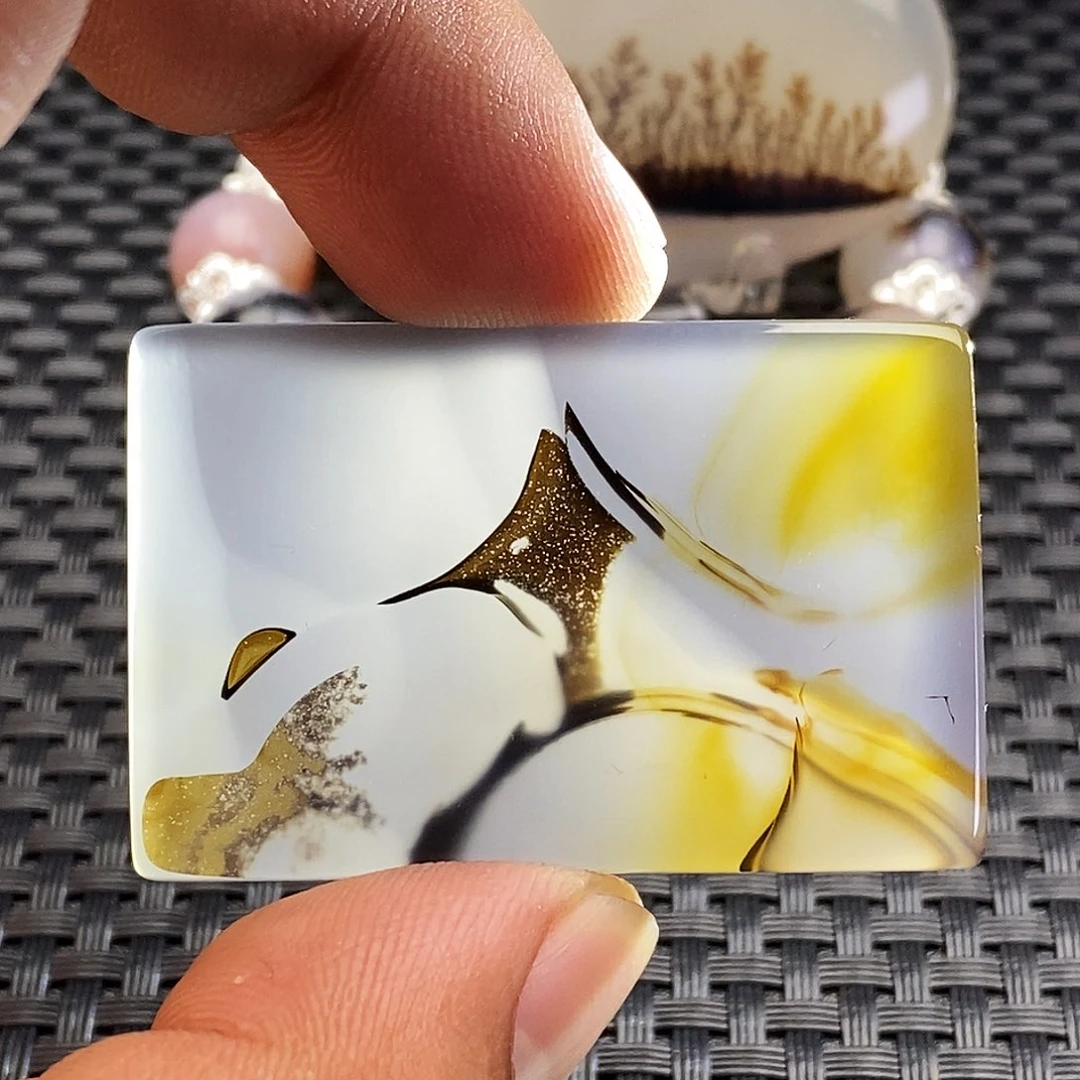 玛瑙/玉髓未镶嵌吊坠(不含链)73