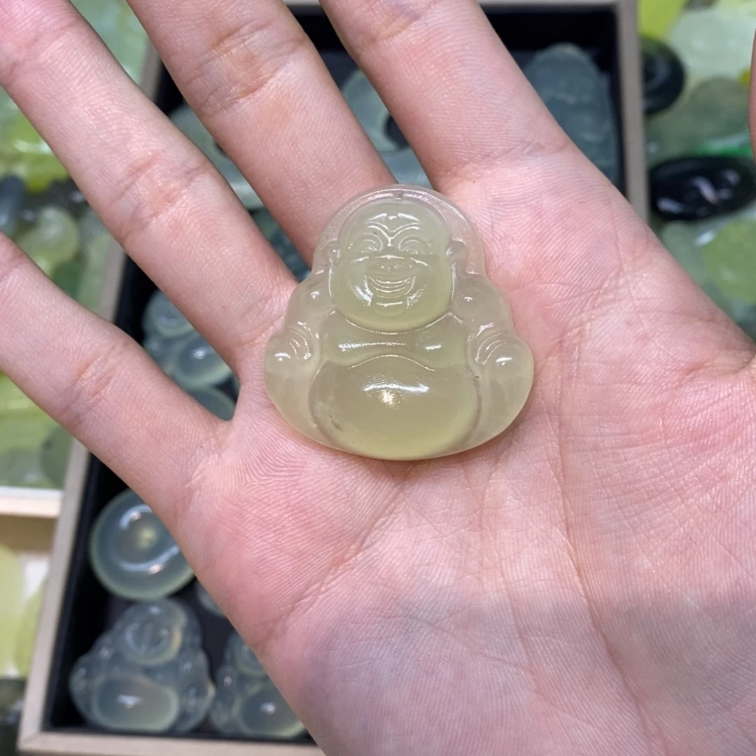 岫玉未镶嵌吊坠(不含链)