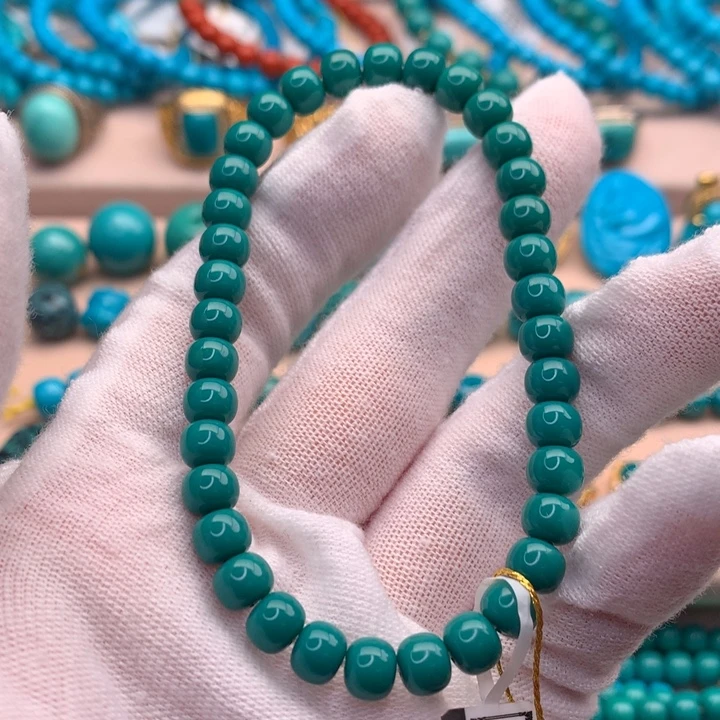 绿松石未镶嵌湖北天然原矿绿松石6.2