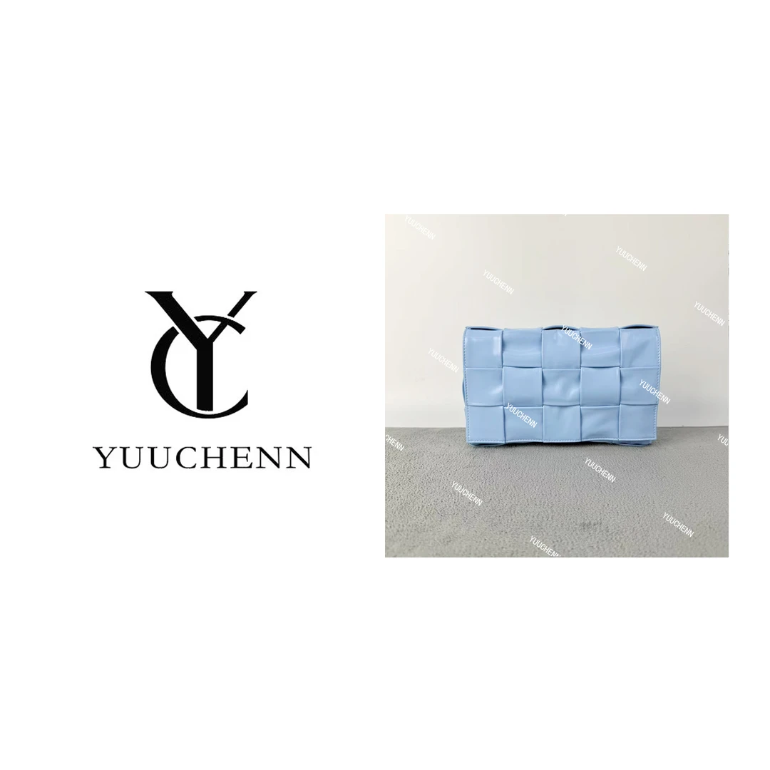 YUUCHENN【编织相机包】进口羊皮23cm原创设计高定真皮包 HH6839