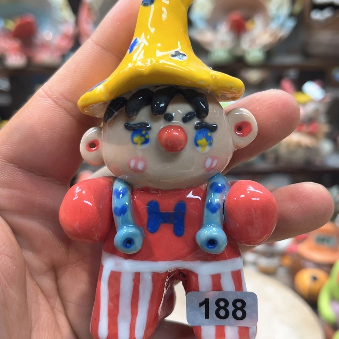 摆件直播间纯手工陶瓷摆件188