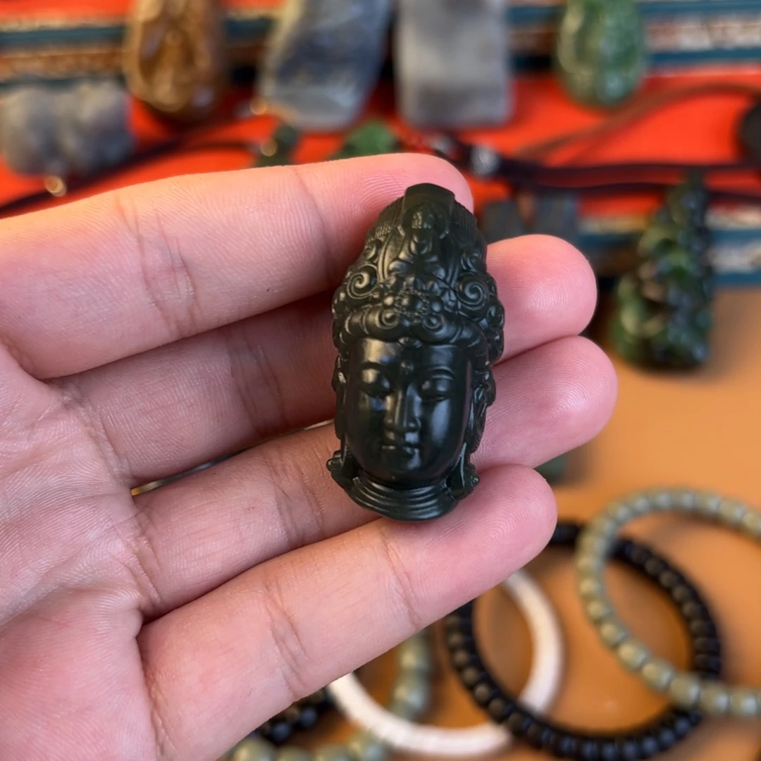 和田玉手链未镶嵌喜****)