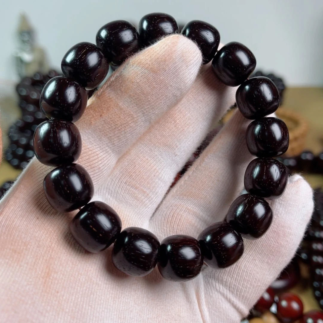 小叶紫檀手串/手链13/14老型高油密多星